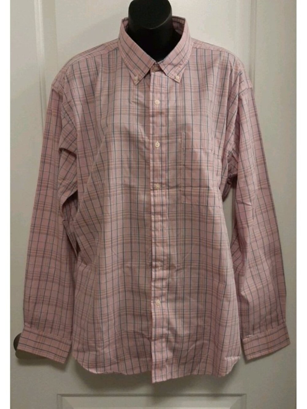 NOS Vintage Colours by Alexander Julian Button Down Men XL Multicolor Checkered